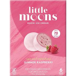 Little Moons сладолед мочи малина (192 г)