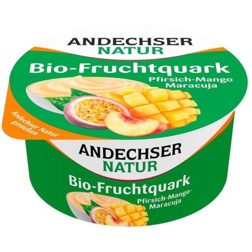 Andechser Natur био извара с праскови, манго и маракуя 20% (150 г)