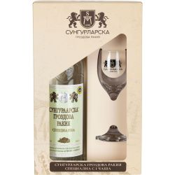 Slavyantsi сунгурларска специална ракия, с чаша (700 мл)