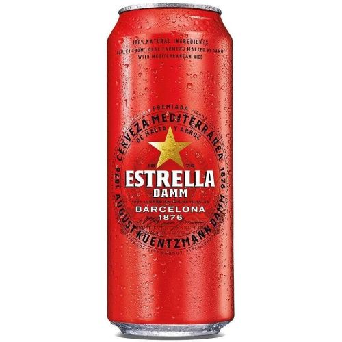 Estrella бира в кен (500 мл)