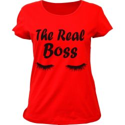 Yanev Sport Fashion дамска тениска Real Boss, размер S-XXL, размер S