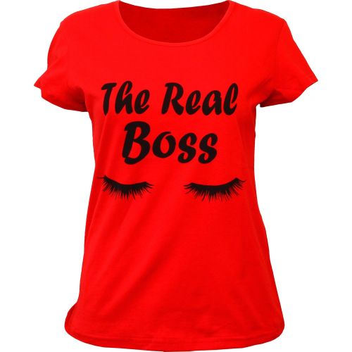 Yanev Sport Fashion дамска тениска Real Boss, размер S-XXL, размер S