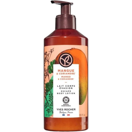 Yves Rocher Mango & Coriander мляко за тяло (390 мл)