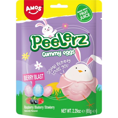 Amos Peelerz Eggs ягода, малина и боровинка (65 г)