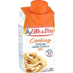 Elle & Vire сметана за готвене 35% UHT (200 мл)