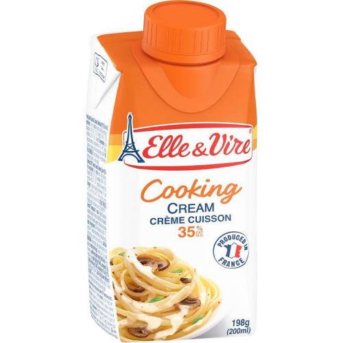 Elle & Vire сметана за готвене 35% UHT (200 мл)