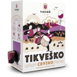 Tikves червено вино купаж, Bag in Box (3 л)