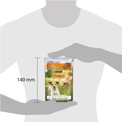 Purina Friskies Adult пауч храна за куче с хапки пиле и моркови (100 г)