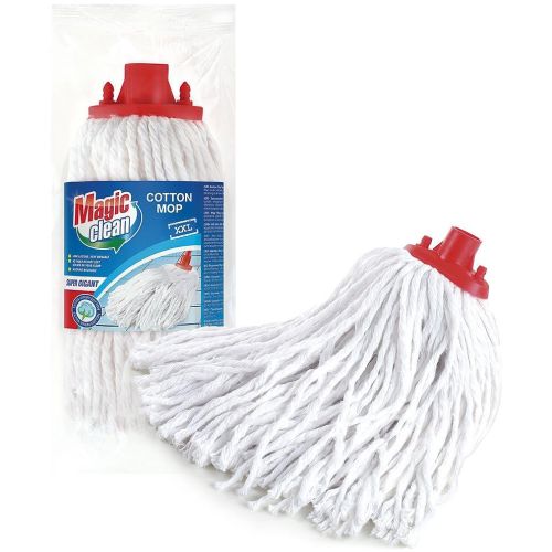 Magic Clean памучна бърсалка за под Super Gigant, XXL, 200 г (1 бр.)