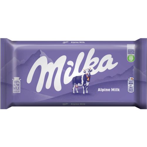 Milka Alpine Milk шоколад алпийско мляко (90 г)