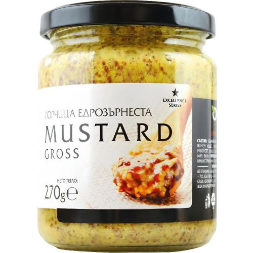 Оберон едрозърнеста горчица (270 г)