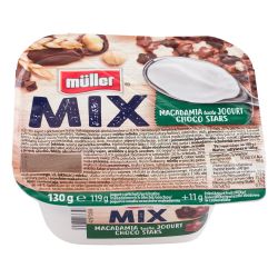 Müller Mix йогурт с вафлички обвити в шоколад (130 г)