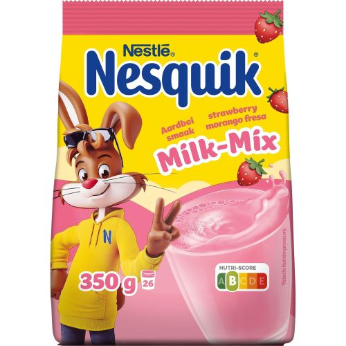 Nestle Nesquik Strawberry разтворима напитка (350 г)