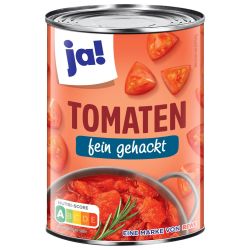 JA! нарязани домати (400 г)