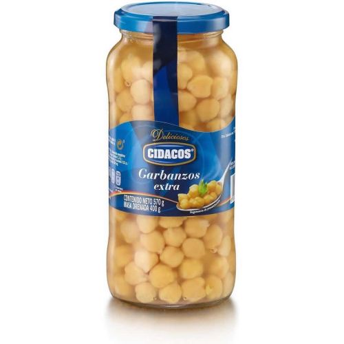 Cidacos сварен нахут (570 г)