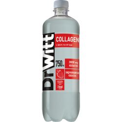 DrWitt Collagen витаминна вода ягода (750 мл)