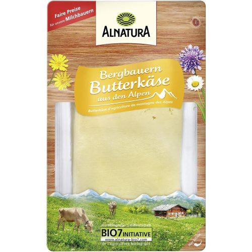 Alnatura био сирене, слайс (125 г)