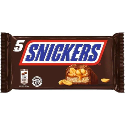 Snickers шоколадов десерт, 5 бр. х 50 г (250 г)