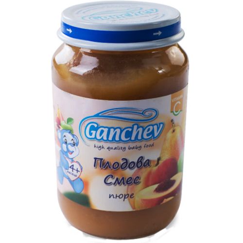 Ганчев пюре плодова смес (190 г)