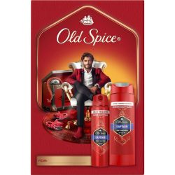 Old Spice Captain комплект душ гел 3в1 250 мл, спрей дезодорант 150 мл (1 бр.)