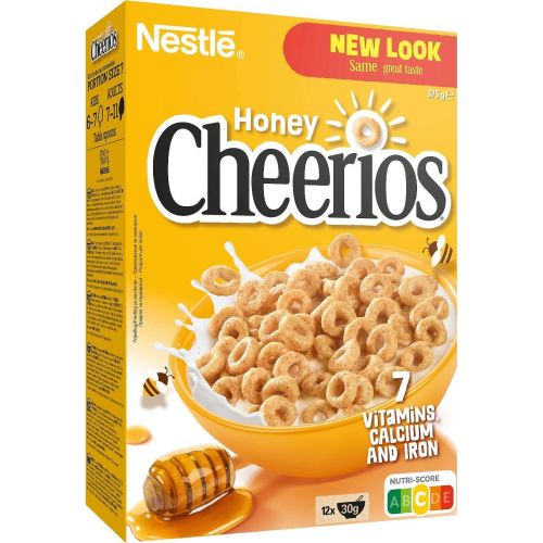 Nestle Cheerios зърнена закуска с мед (375 г)