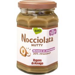 Rigoni Di Asiago Nocciolata био лешников крем бял (250 г)
