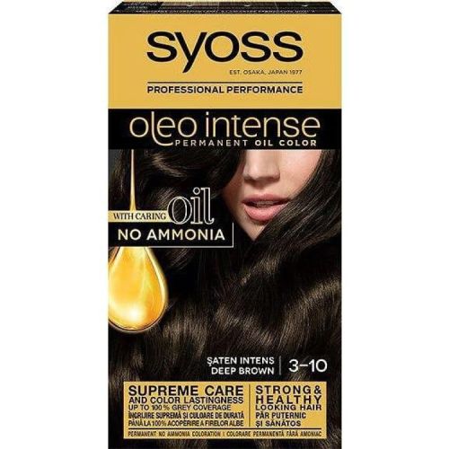 Syoss Oleo Intense Deep Brown боя за коса, 3-10 (1 бр.)
