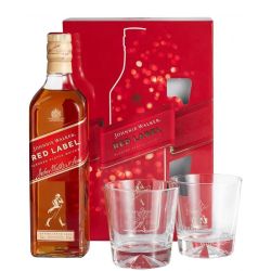 Johnnie Walker уиски с две чаши (700 мл)