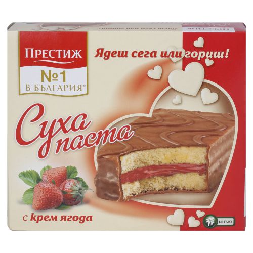 Престиж суха паста с ягода, 10 бр. (300 г)