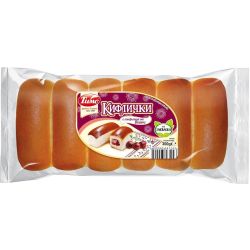 Тимс кифлички с конфитюр от вишни (250 г)