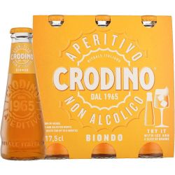 Crodino аперитив безалкохолен, 3 бр. х 175 мл (525 мл)
