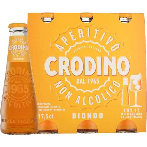 Crodino аперитив безалкохолен, 3 бр. х 175 мл (525 мл)