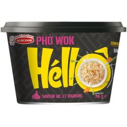 Acecook Hello инстантни оризови нудли в купа, чесън и лук (76 г)