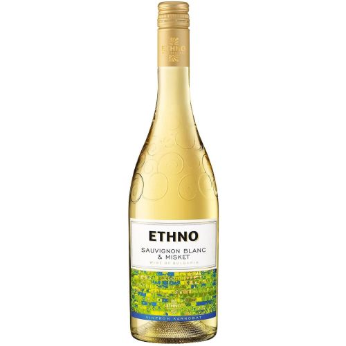 Ethno бяло вино совиньон блан и мискет (750 мл)