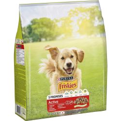 Purina Friskies Active храна за кучета в зряла възраст, активни храна за кучета (2.4 кг)