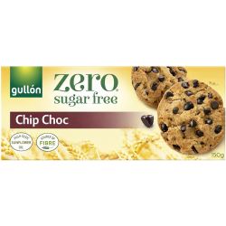 Gullon бисквити с парченца шоколад, без захар (150 г)