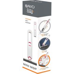 Brio мини моп за сухо и мокро почистване, 29.5 см х 15.5 см (1 бр.)