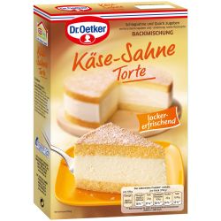 Dr. Oetker смес за торта със сирене и сметана (385 г)
