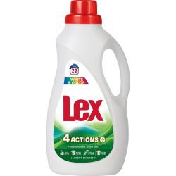 Lex White & Color течен перилен препарат, 22 пранета (1.1 л)