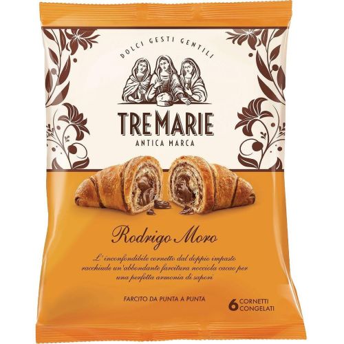 Tre Marie Rodrigo Moro замразени кроасани с крем лешник и какао (342 г)