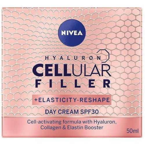 Nivea Cellular Hyaluron Filler + Elasticity-Reshape дневен крем (50 мл)