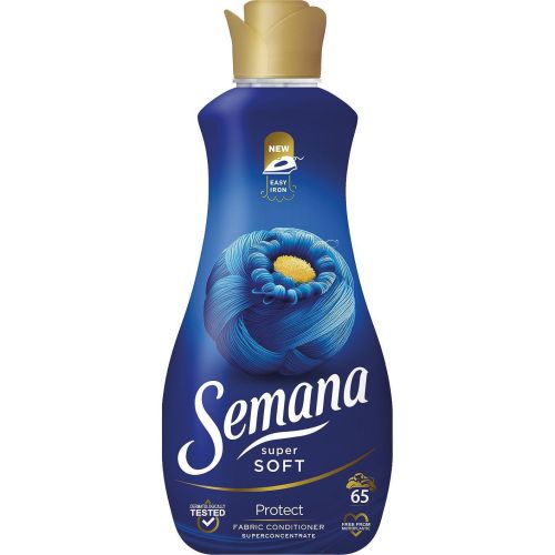 Semana Super Soft Protect омекотител, 65 пранета (1.3 л)