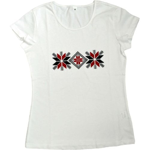 Yanev Sport Fashion дамска тениска, шевица, бяла, размер M (1 бр.)