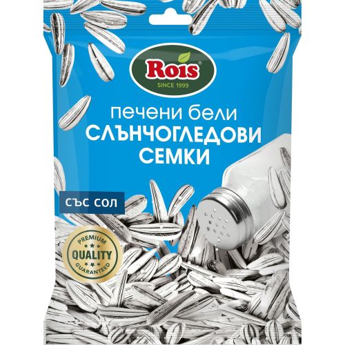 Rois печени бели слънчогледови семки със сол (75 г)