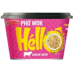 Acecook Hello инстантни оризови нудли в купа, телешко (76 г)