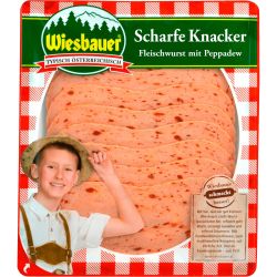 Weisbauer пикантен салам, нарязан (100 г)