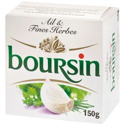 Boursin сирене с чесън и подправки (150 г)