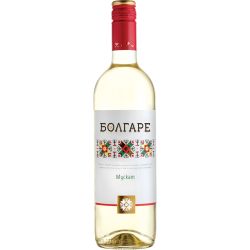 Болгаре бяло вино мускат (750 мл)