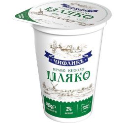 Чифликъ краве кисело мляко 2% (400 г)