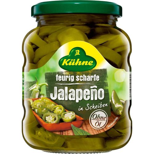Kühne люти халапеньо на шайби (330 мл)